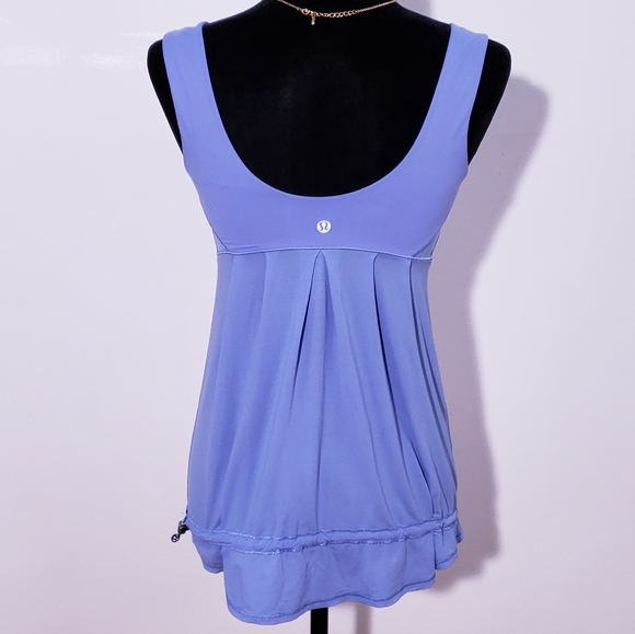 Lululemon Lilac Tank Size 4 Workout Top - Picture 4 of 8